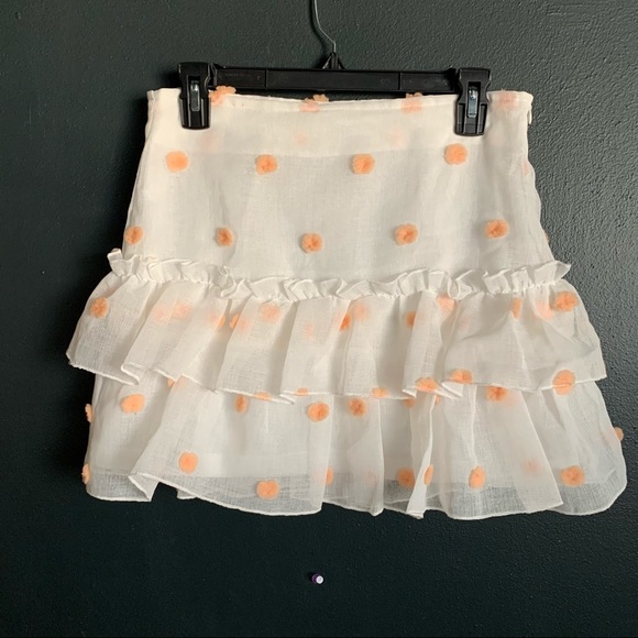 Tulle Ruffled Mini Skirt - Medium - Picture 2 of 7